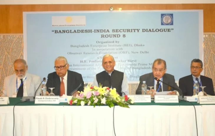 The 8th round of Bangladesh-India Security Dialogue held on 10-11 October 2017 at the Lakeshore Hotel, Dhaka