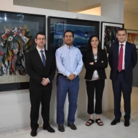 On 20 May 2018, French Defense Ministry officials visiting Dhaka, met with BEI Research Director, Mr. Faiz Sobhan at the BEI office, to discuss regional and international security issues