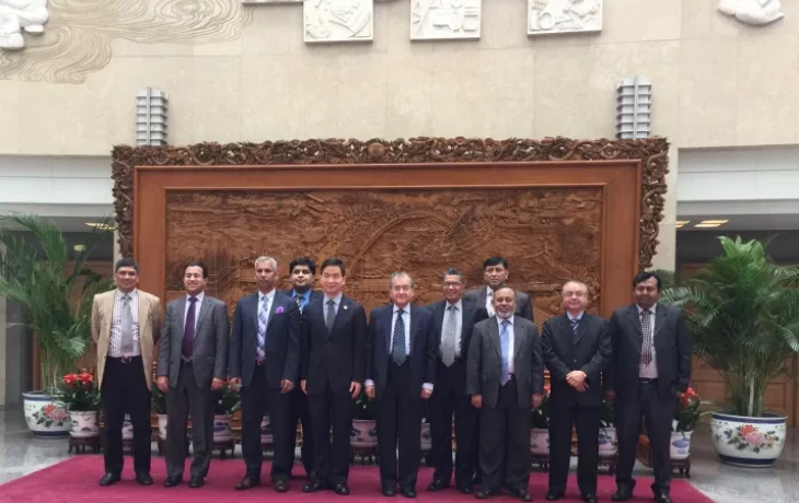 A BEI delegation led by Amb. Farooq Sobhan, President, BEI, and comprising of senior government officials and senior BEI staff visited the Ministry of Foreign Affairs in Beijing on 14-18 October 2016