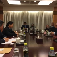 A BEI delegation led by Amb. Farooq Sobhan, President, BEI, and comprising of senior government officials and senior BEI staff visited the Ministry of Foreign Affairs in Beijing on 14-18 Octo