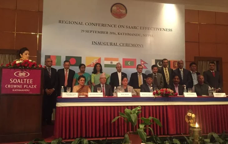 Ambassador Farooq Sobhan, President of Bangladesh Enterprise Institute participated in a “Regional Conference on SAARC Effectiveness” held in Kathmandu, Nepal on 29 – 30 September 2016 at the invitation of Mr. Madhav Kumar Nepal, MP, former Prime Minister of Nepal and Convener of the Conference
