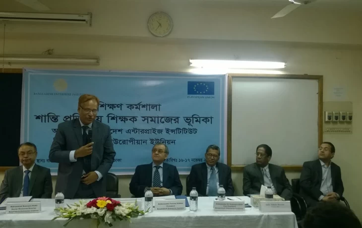 Training Workshop on “The Role of Teachers in Peace Building”