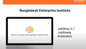 Announcement of Graduates awarded from BEI on 21st Century’s Employability Skills during Wadhwani Foundation's online convocation titled as “Ready to Rise” Summit, 29 May 2021