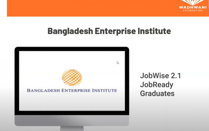 Announcement of Graduates awarded from BEI on 21st Century’s Employability Skills during Wadhwani Foundation's online convocation titled as “Ready to Rise” Summit, 29 May 2021