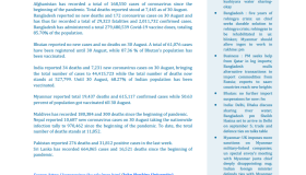BEI Weekly News Highlights: Brief Highlights on Current Issues of South Asia, August 20, 2022-August 27, 2022