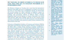 BEI Weekly News Highlights Brief Highlights on Current Issues of South Asia, October 13, 2022-October 19, 2022