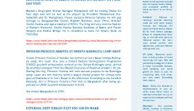 BEI Weekly News Highlights Brief Highlights on Current Issues of South Asia, 18-24 March 2024