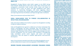BEI Weekly News Highlights Brief Highlights on Current Issues of South Asia, 14-24 June, 2024