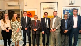 On October 9th, Ambassadors from three Nordic countries visited BEI